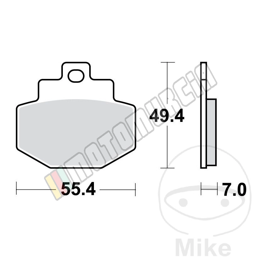 TRW Altn Standard-Bremsbeläge 7320546