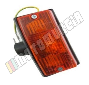 Indicator Siem, front, left, orange