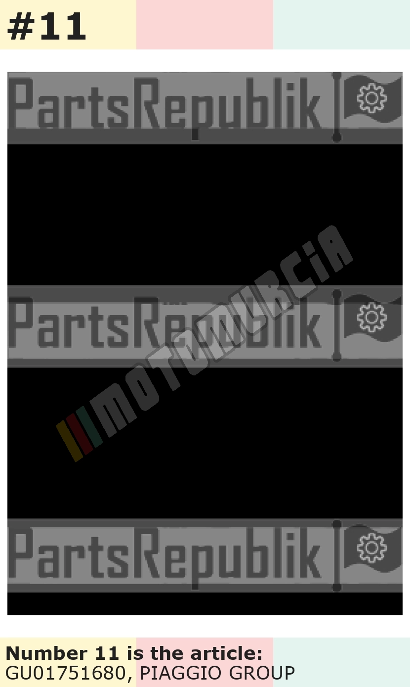 Indicator front left / rear right