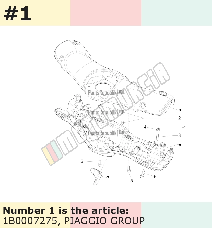 Handlebar Fairing, complete