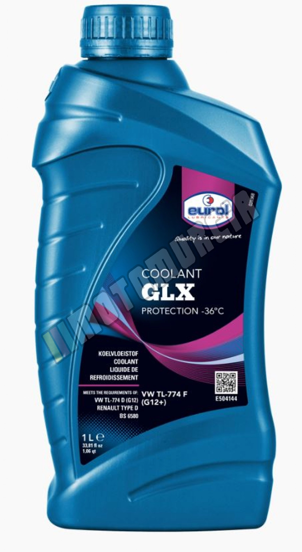Eurol Kühlmittel 1 l, Kühlmittel GLX -36 ° C, Ready to Use, Pink