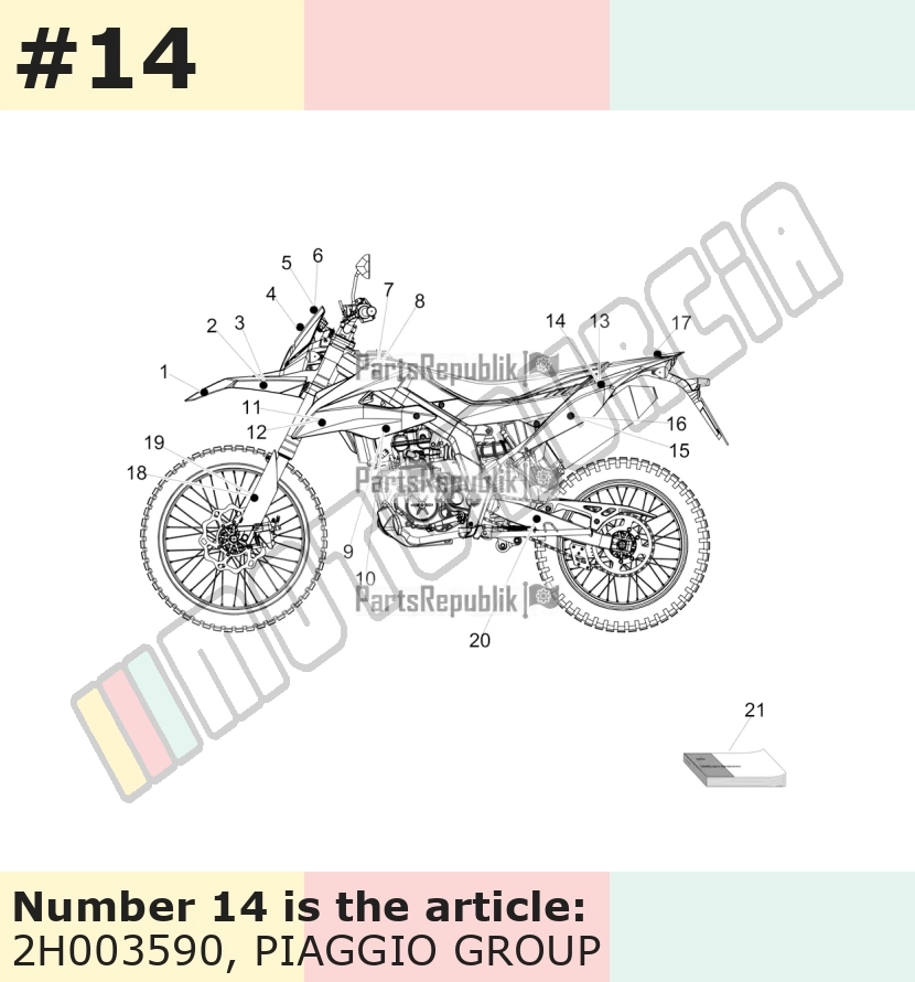 Dekor, Motiv: SX 125, links
