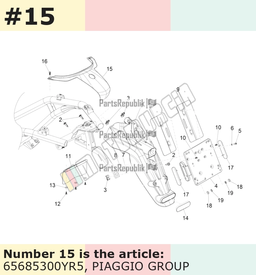 Abdeckung, rot, Suffix: YR5_red must / vignola / 880/A