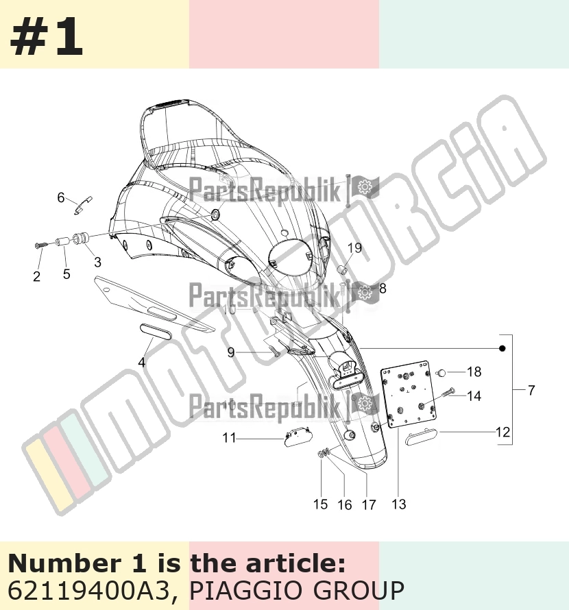 Owiewki, niebieski, sufiks: A3_Blue Gidereal 280/a