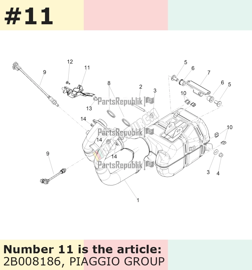 Auspuffhalterung