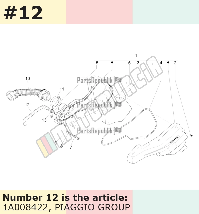 Pipe d'admission