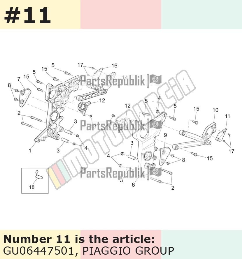 Schutzstück, links