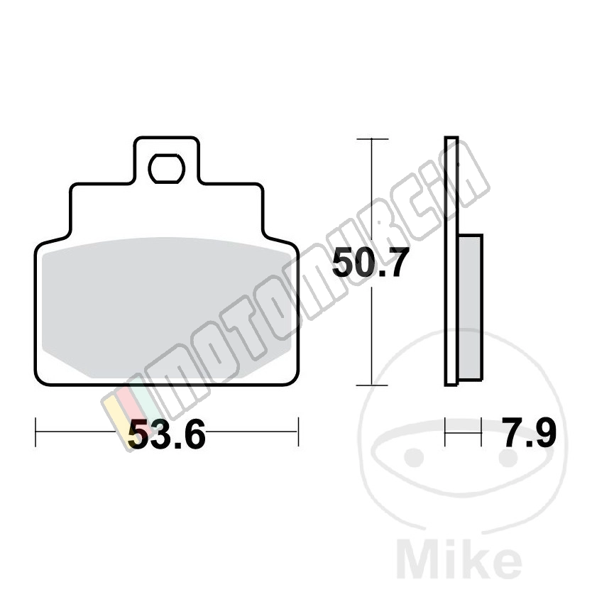 Standardbremsbeläge Roller TRW Altn 7320543