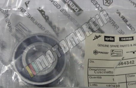 Radlager 6004 2RS1, 20x42x12 mm