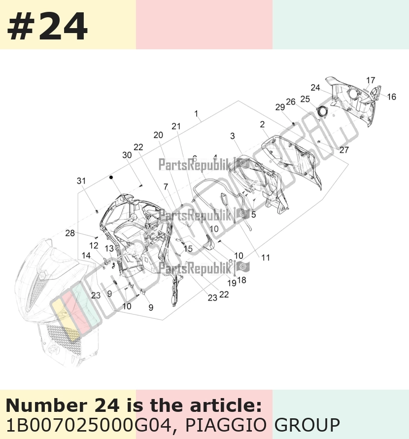 Abdeckung, grau, Suffix: G04_grau metallic