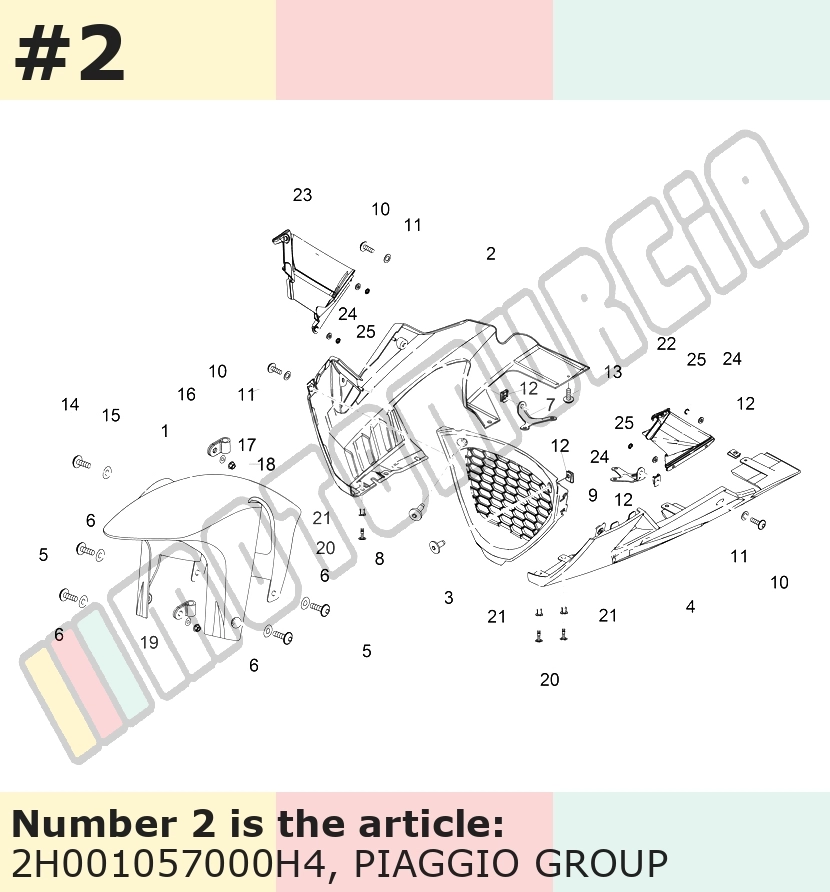 Verkleidung, mit Dekor silber, Suffix: H4_grau matt 760/B