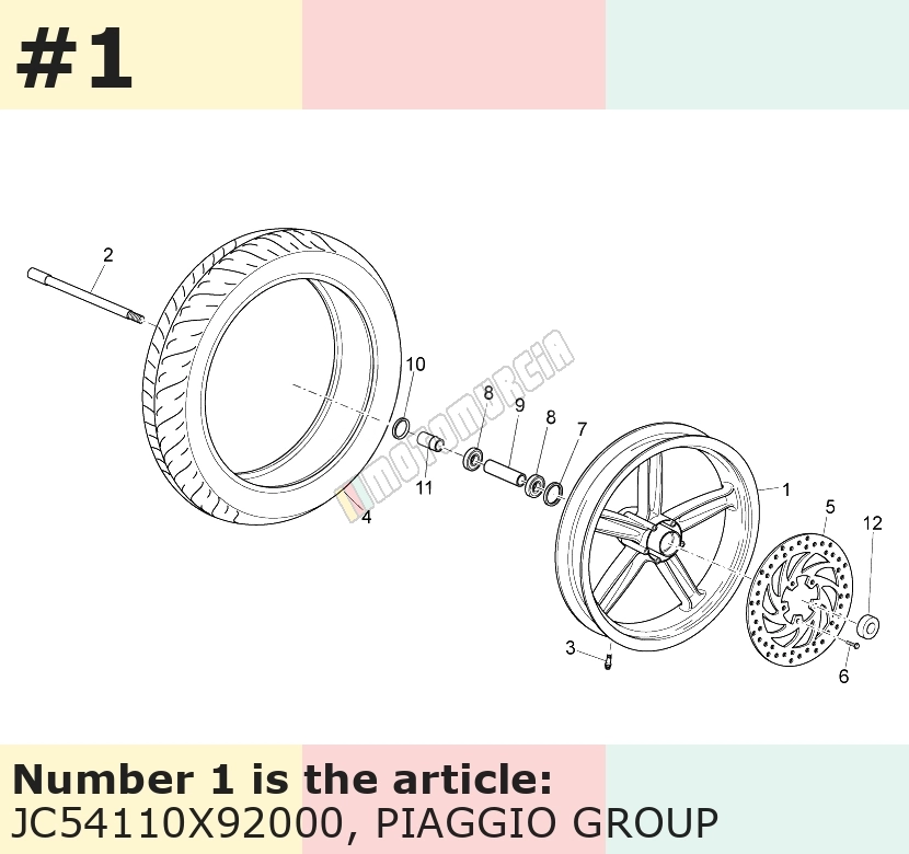 Rim front, silver