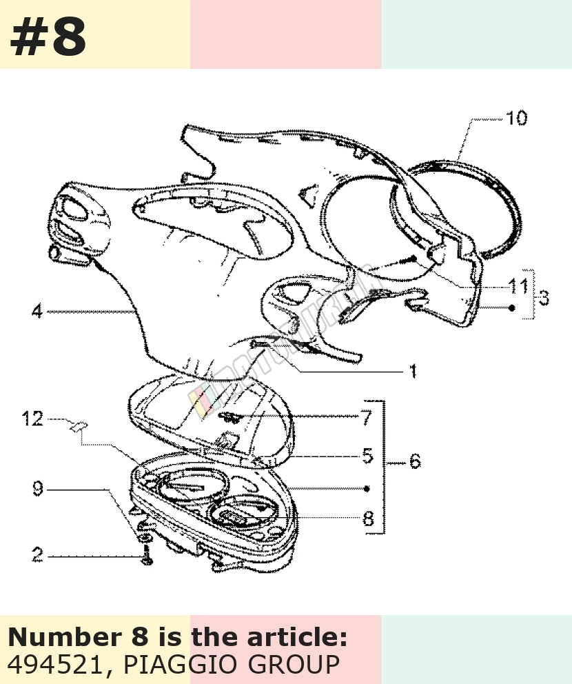 Relógio para cockpit, digital
