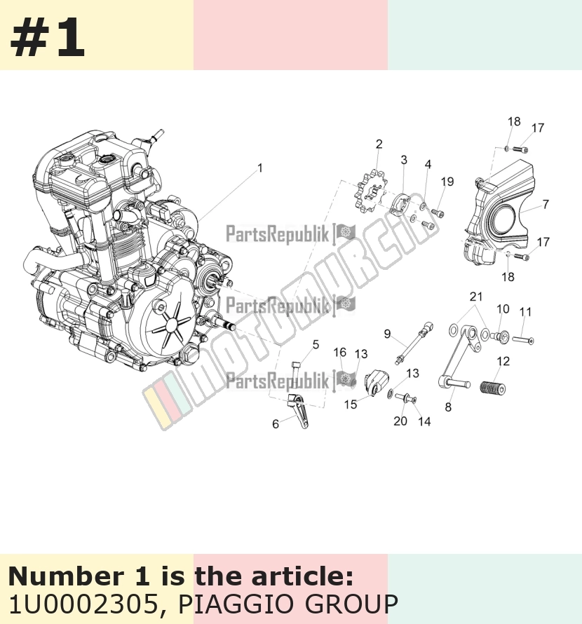 Motor 125 ccm, 4T 4V, Euro 4