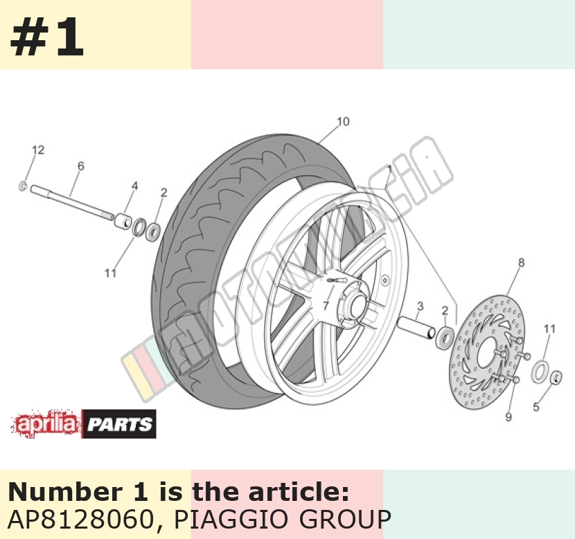 Rim Complete Front, Silver, Znl