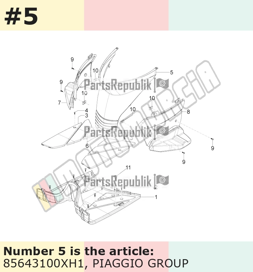 Sitzunterverkleidung, grau, Suffix: XH1_grey 746/B