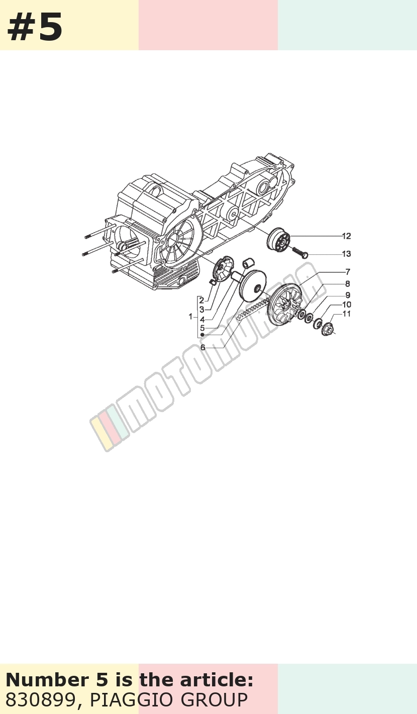 Roller Variator 25x17 mm, 21,0 g, zawartość: 1 STK