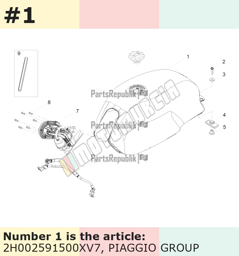 Benzintank grün