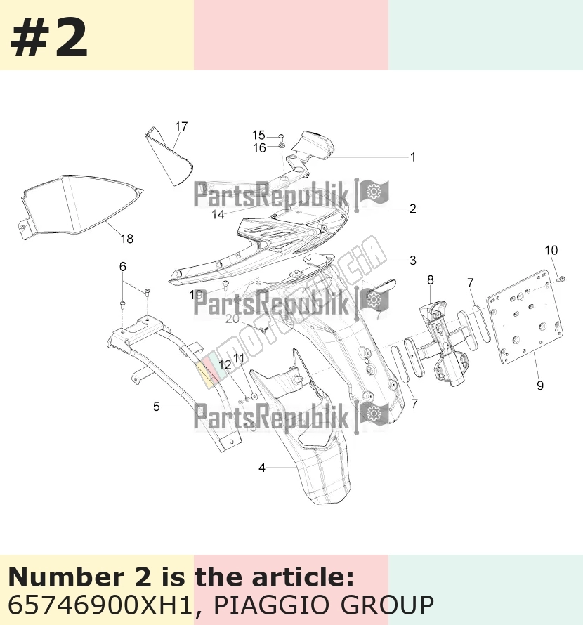Verkleidung, grau, Suffix: XH1_grey 746/B