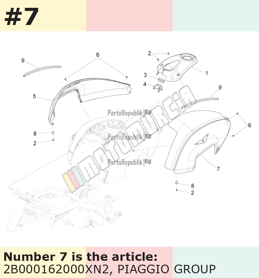 Tankabdeckung, links, schwarz, Suffix: XN2_nero cosmo / vulcano / 98/A
