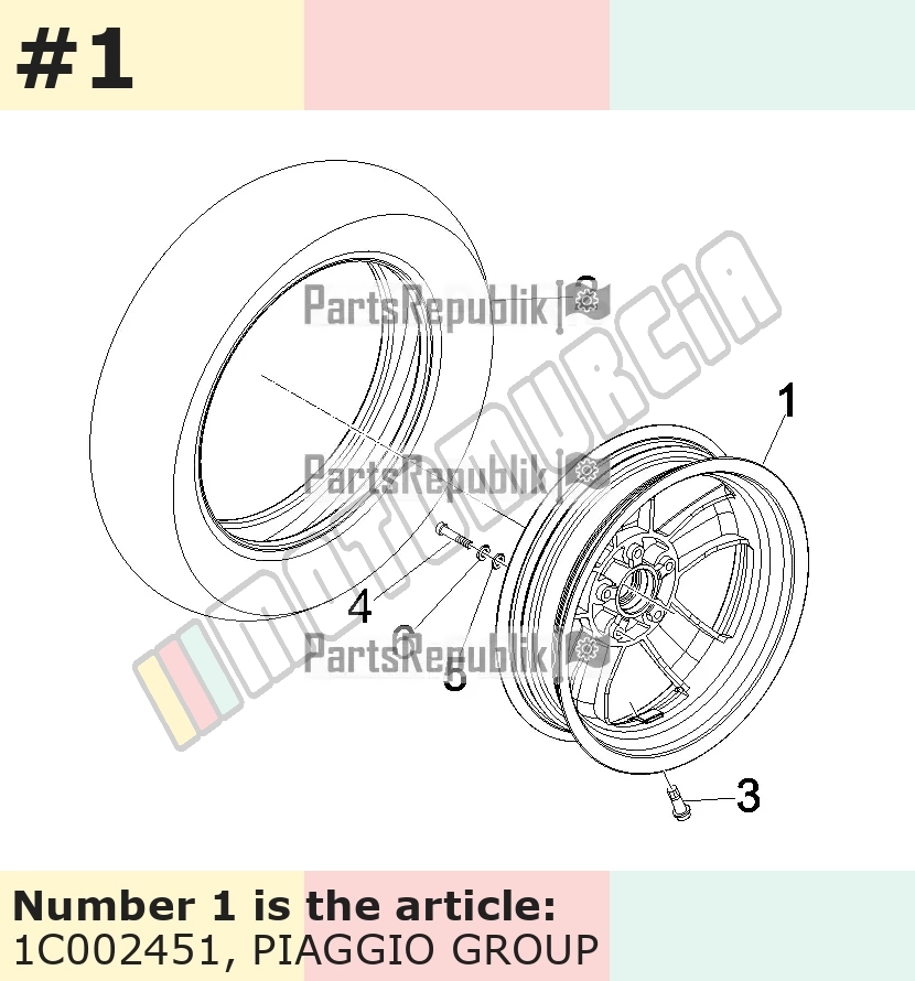 RIM 3.00X12, przód