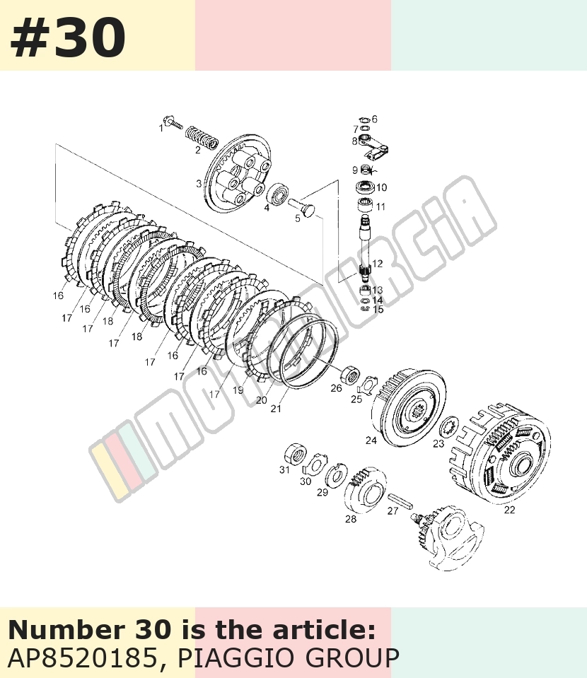 Unterlegscheibe 20,2x36x1 mm