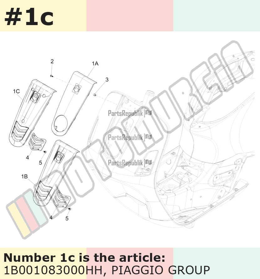 Cascade, gris, Suffixe et code couleur Piaggio: HH_gris 791/B, Vespa GTS