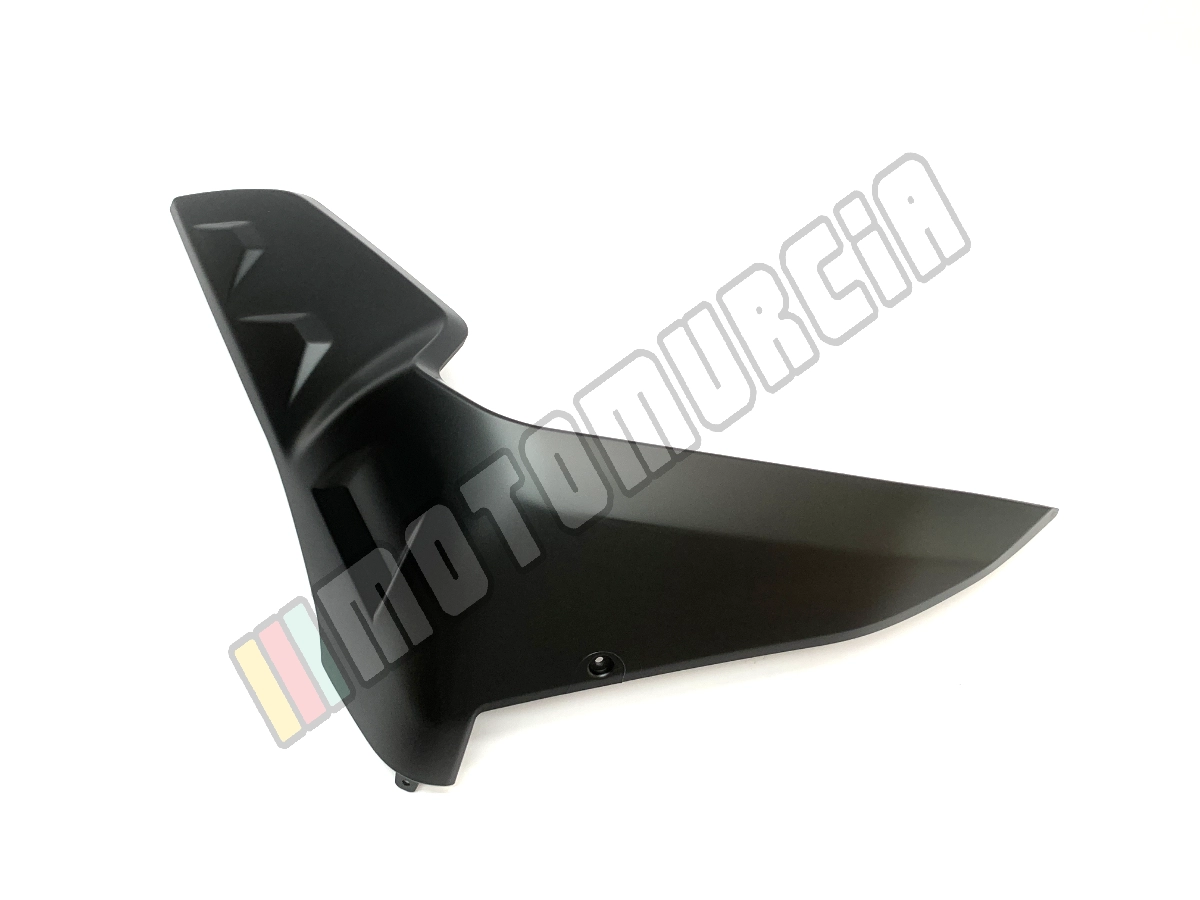 Spoiler, gauche, noir, Suffixe et code couleur Piaggio: NS_noir mat 85/C
