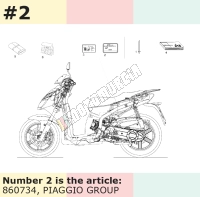 Autocollant, Motif: contrôle des émissions