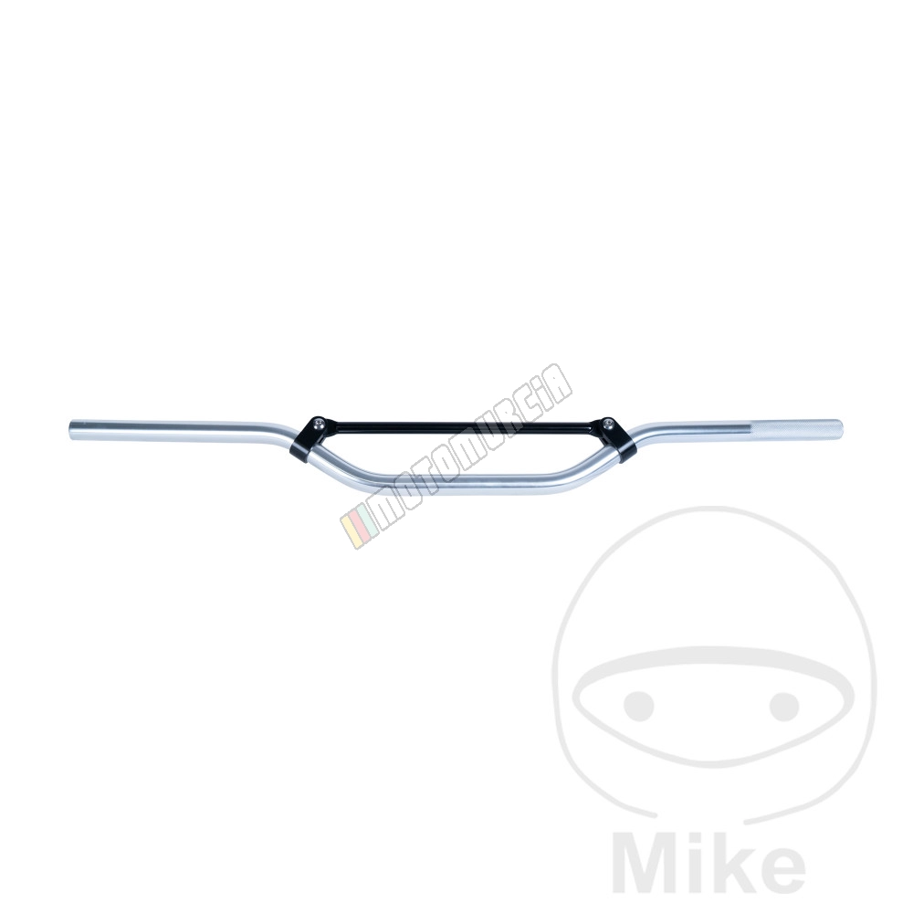 Motocross-Lenker mit Mittelstrebe
Silber mittelhoch