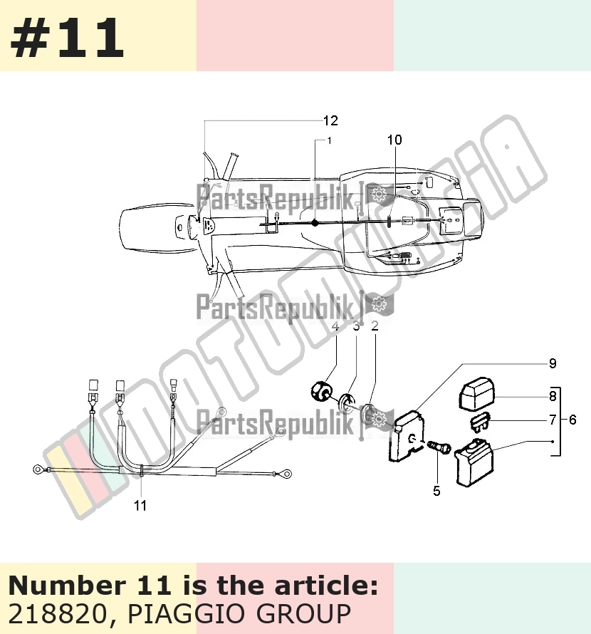 Kabelbaum für Startermotor