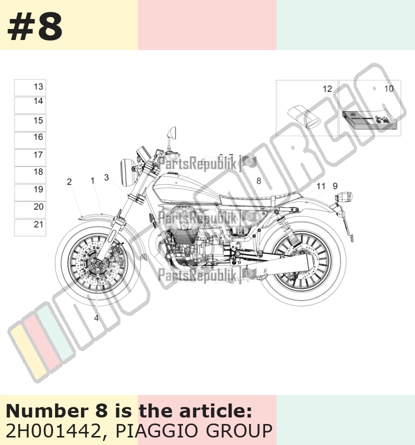 Dekor, Motiv: V9 Bobber