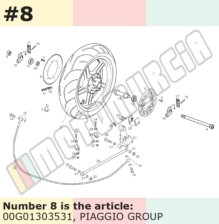 Bremsscheibe hinten