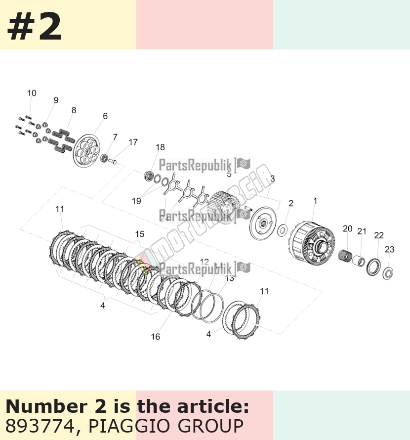 Unterlegscheibe 25,5x47x2,5 mm