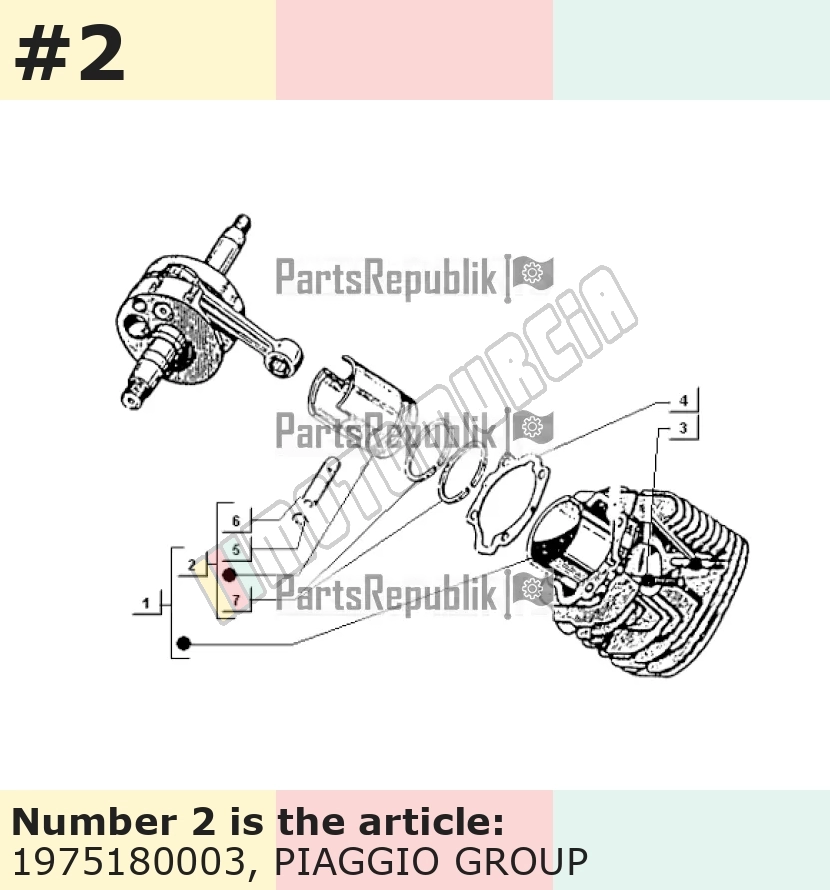 Piston cat. 3