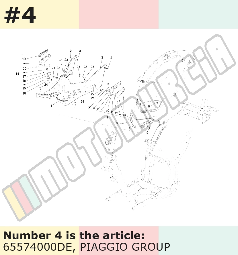 Trappe d'inspection, bleu, Suffixe et code couleur Piaggio: DE_bleu midnight 222/A