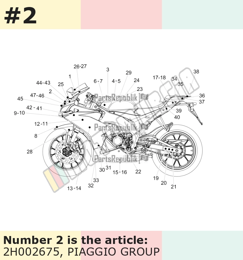 Dekor, Motiv: Aprilia