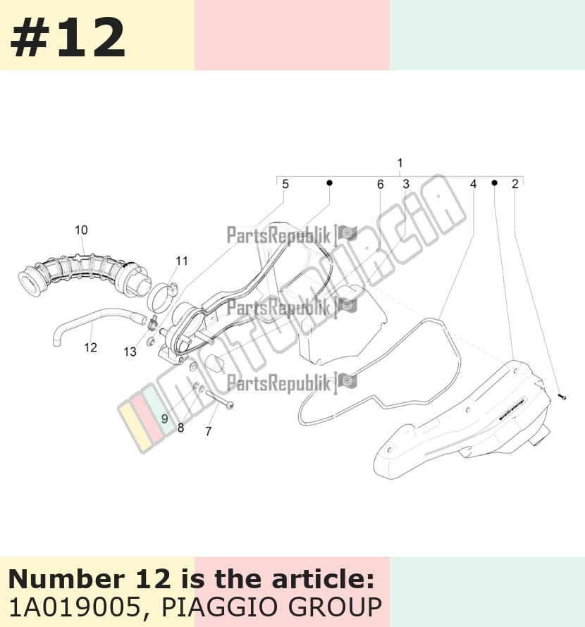 Pipe d'admission