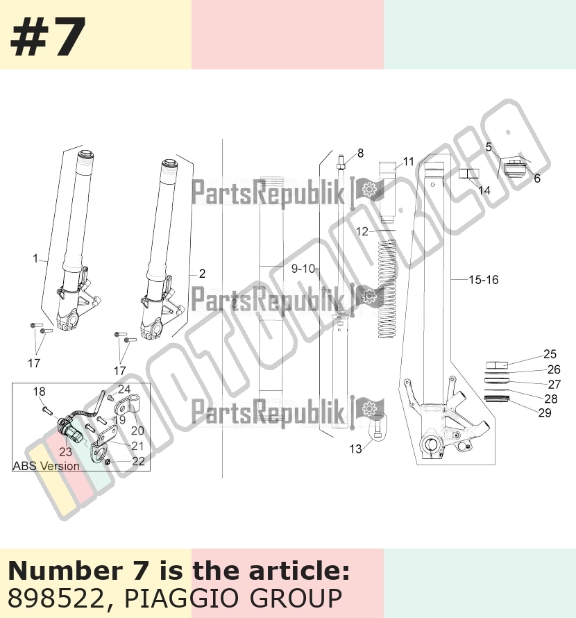 Circlips Seeger droit