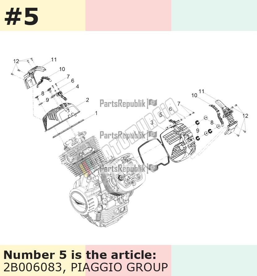 Bracket for ignition cable, left