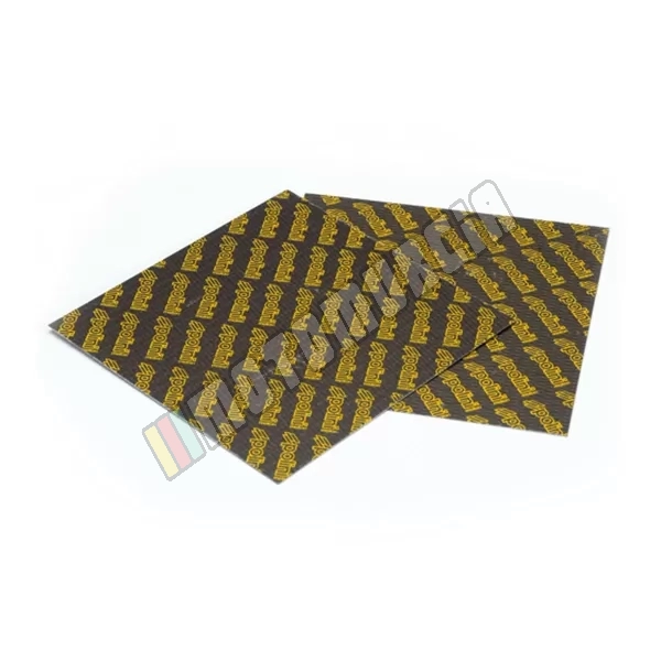 Membrane plate carbon, 110x100, thickness: 0.25 mm, content: 2 pcs