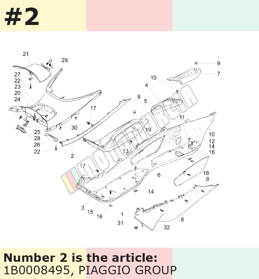 Bordure droit