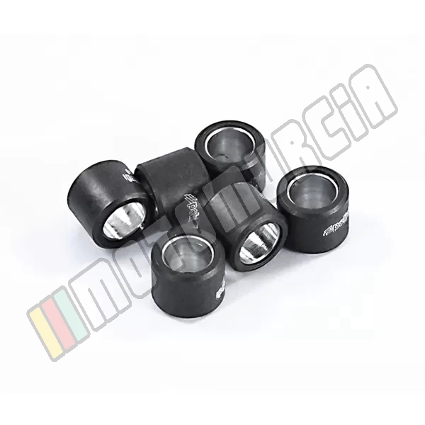 Rolling weights set 21x17 mm, 11.0 g, content: 6 pcs