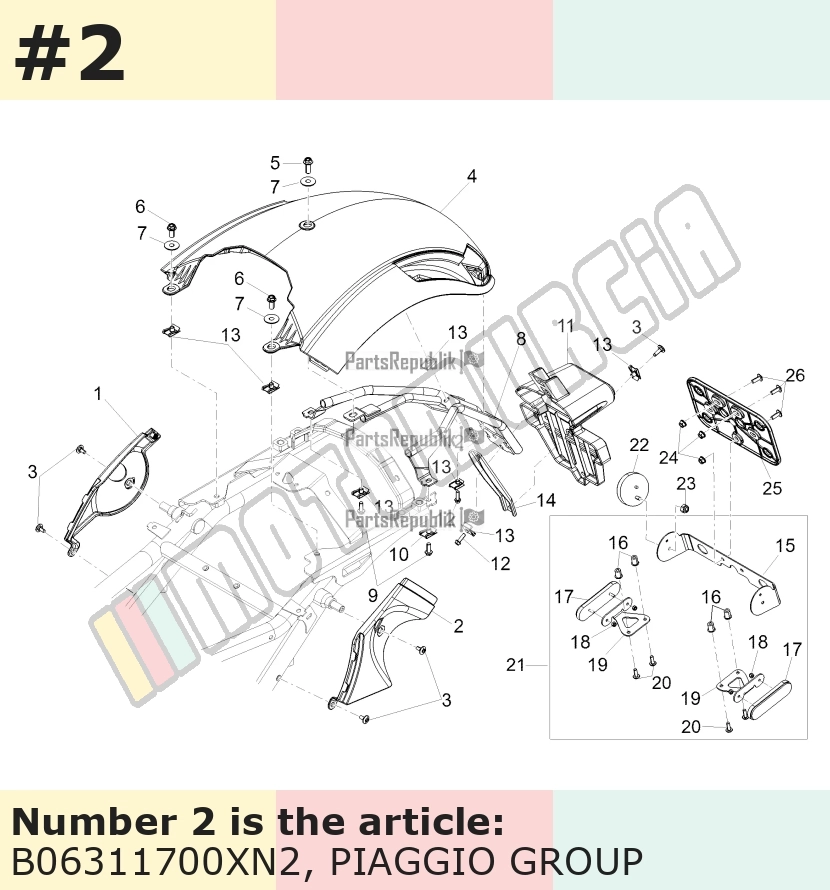 Afdekking, links, zwart, Suffix: XN2_zwart cosmo  / vulcano / 98/A
