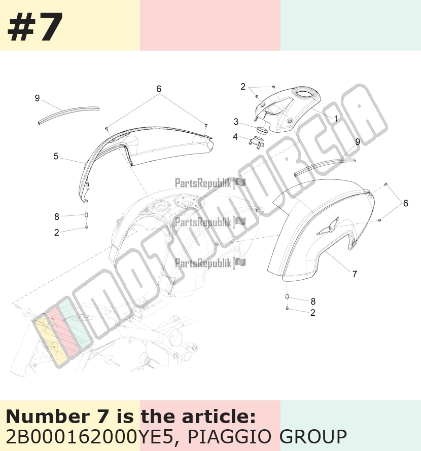 Verkleidung, links, grau, Suffix: YE5_grau metall, Herstellerfarbe: grau metall