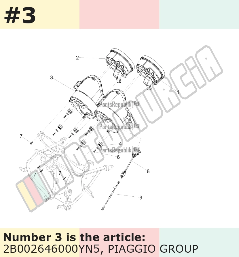 Fixation pour instruments de cockpit