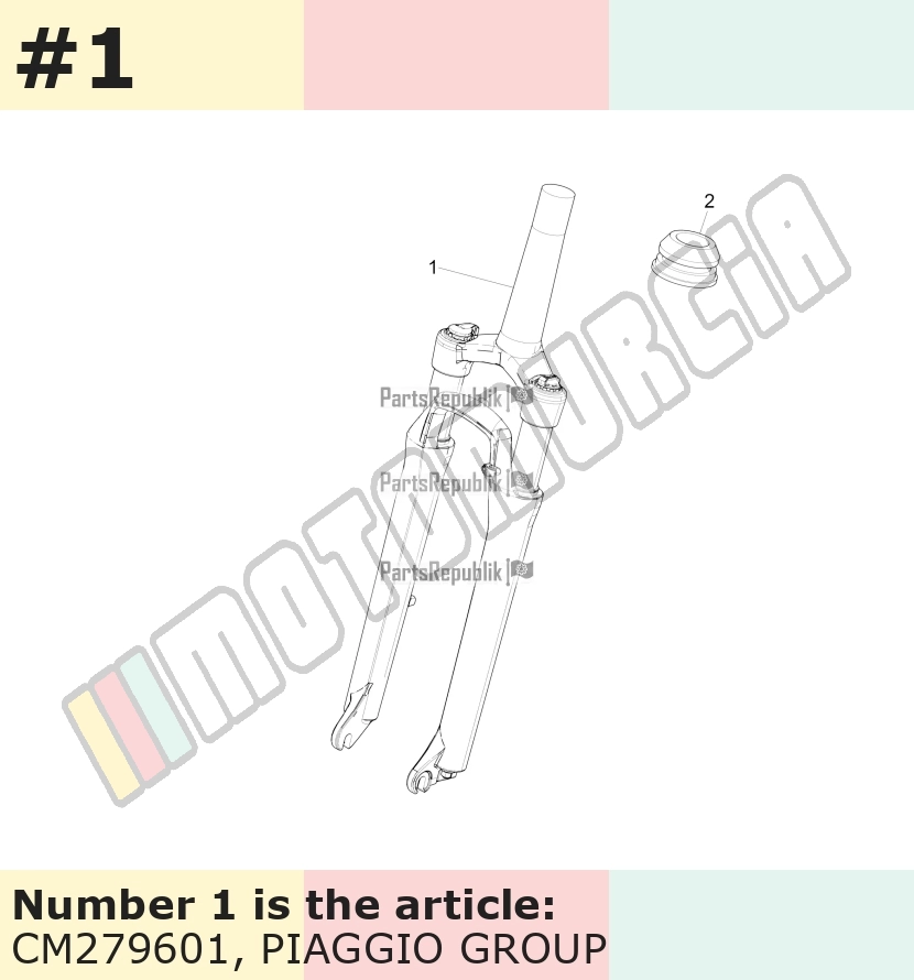 Fork for frame height 47