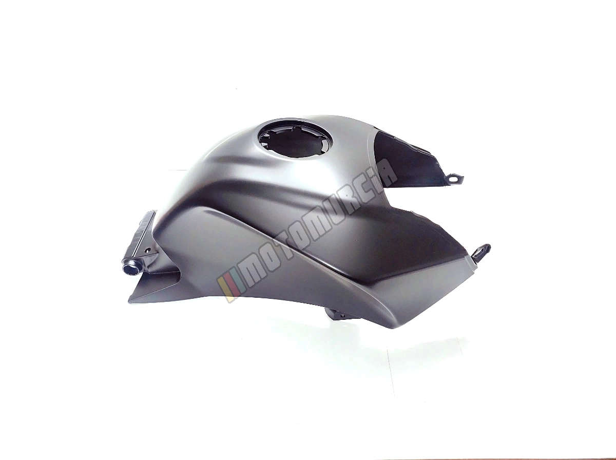 Couvercle pour réservoir, sans autocollant noir, Suffixe et code couleur Piaggio: XN6_noir mat 168