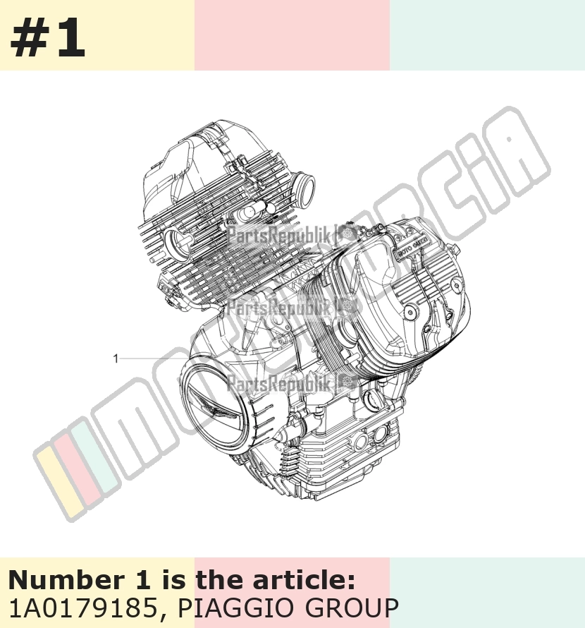 Engine 850 CCM, 4T 8V, Euro 5