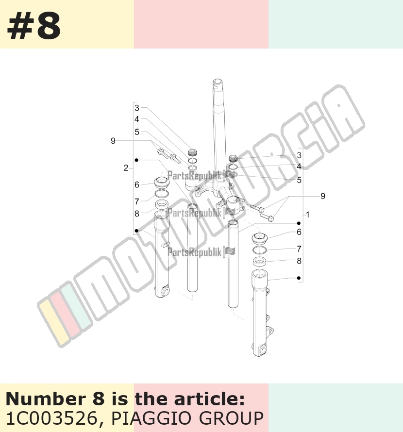 Sigillo fork 30x42x10,5 mm